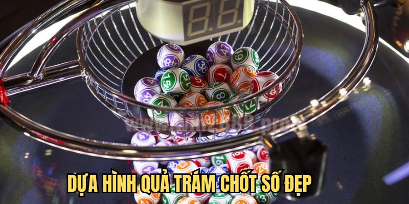 Dựa vào hình quả trám để chốt số đẹp đơn giản