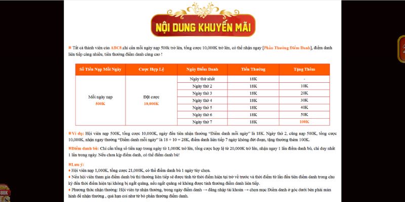 Hoàn thành nhiệm vụ mỗi ngày nhận thưởng hấp dẫn liên tục