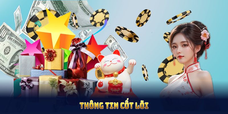 Thông tin cốt lõi để quá trình nạp tiền và xác thực diễn ra thuận lợi